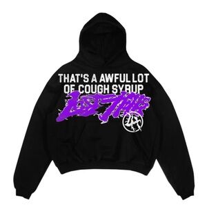 Awful Lot of Cough Syrup x Lost Hills Hoodie XL New in Bag